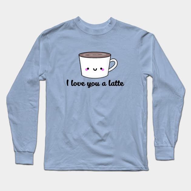 You are the Foam to my Latte Long Sleeve T-Shirt by staceyromanart